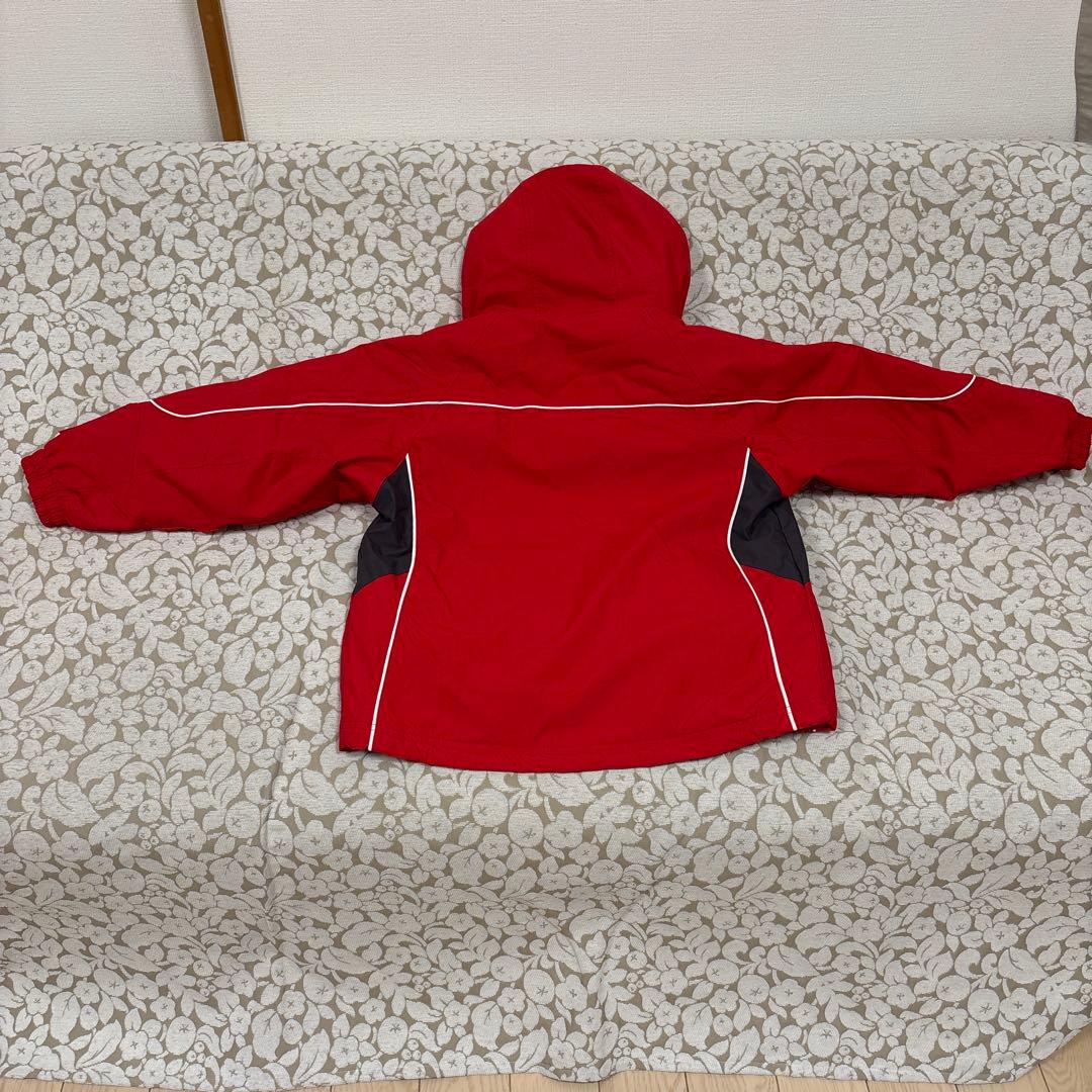 DESCENTE 子ども用スキーウェア 140サイズ 赤