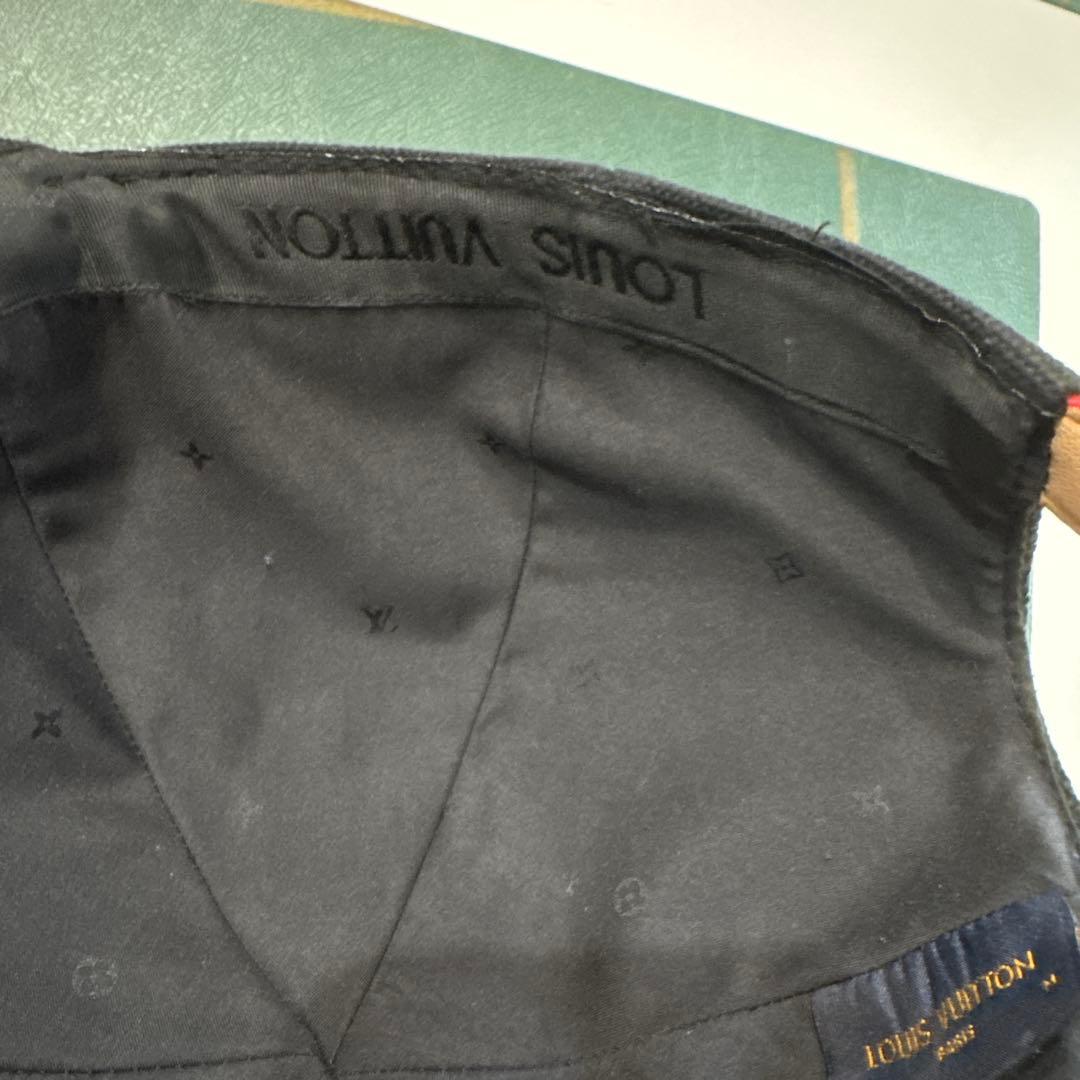 Louis Vuitton 黒 ベースボールキャップ