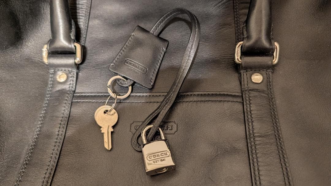 COACH コーチ ボストンバッグ アトランティック レザー ボストンバッグ