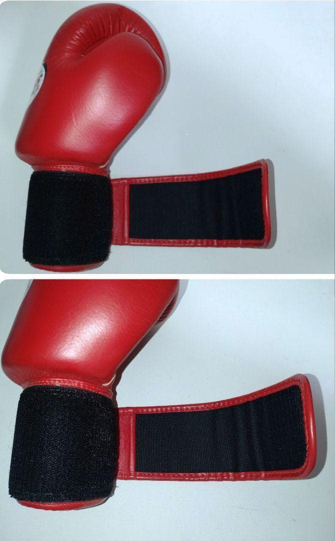 正規品 TWINS ツインズ ボクシンググローブ 8oz 赤 本革製 ムエタイ