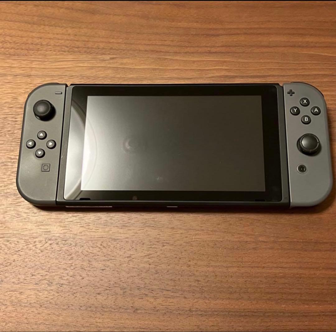 Nintendo Switch 本体 グレー　箱あり