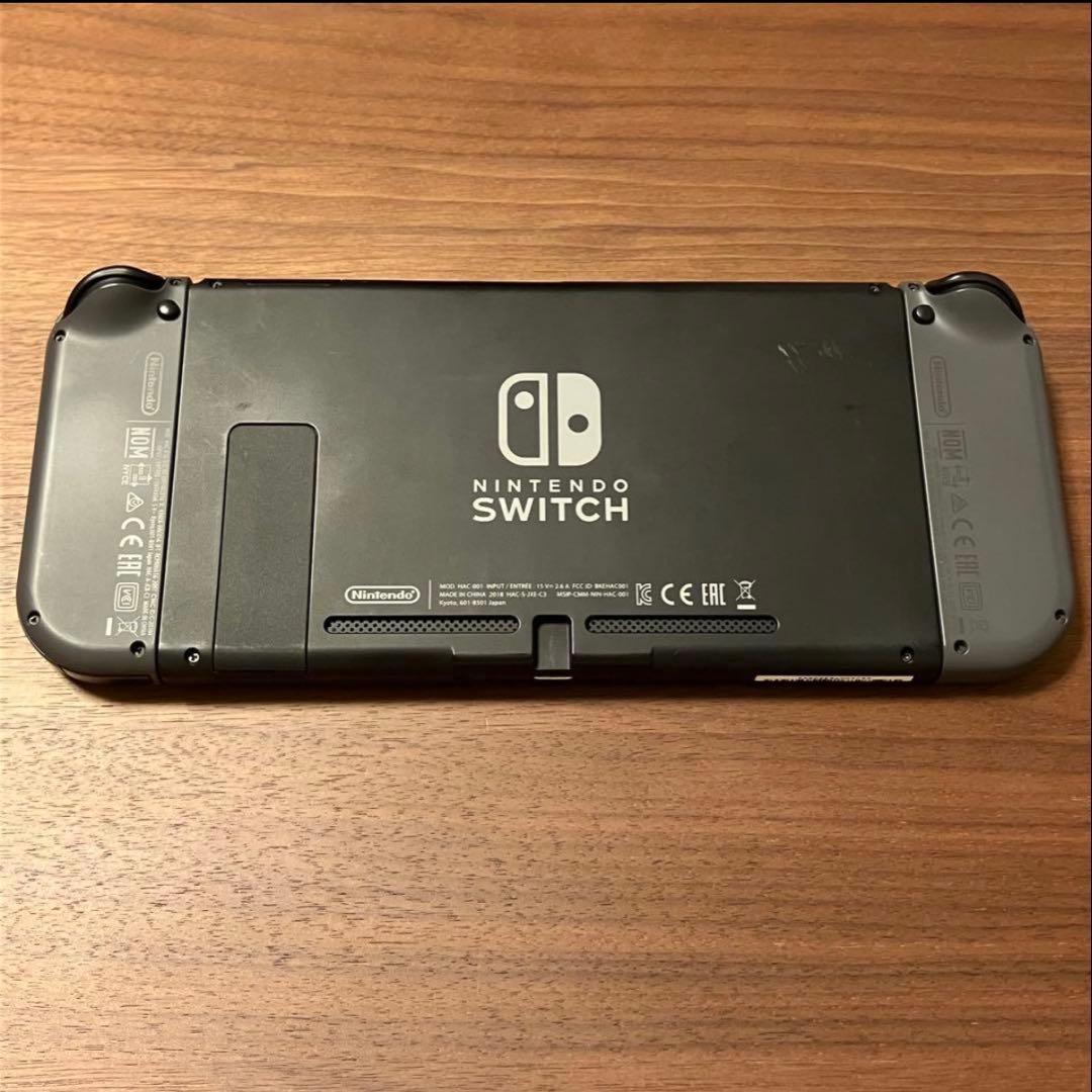 Nintendo Switch 本体 グレー　箱あり