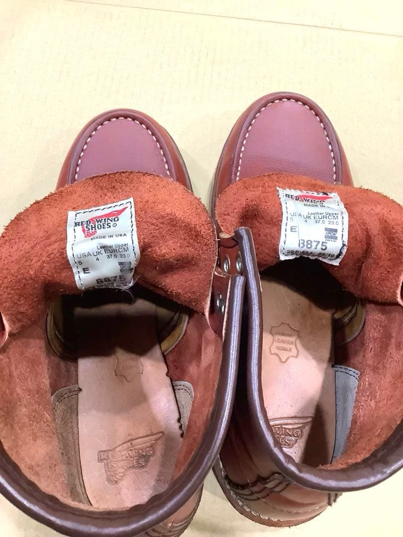 REDWING 8875 アイリッシュセッター　US5E 23cm
