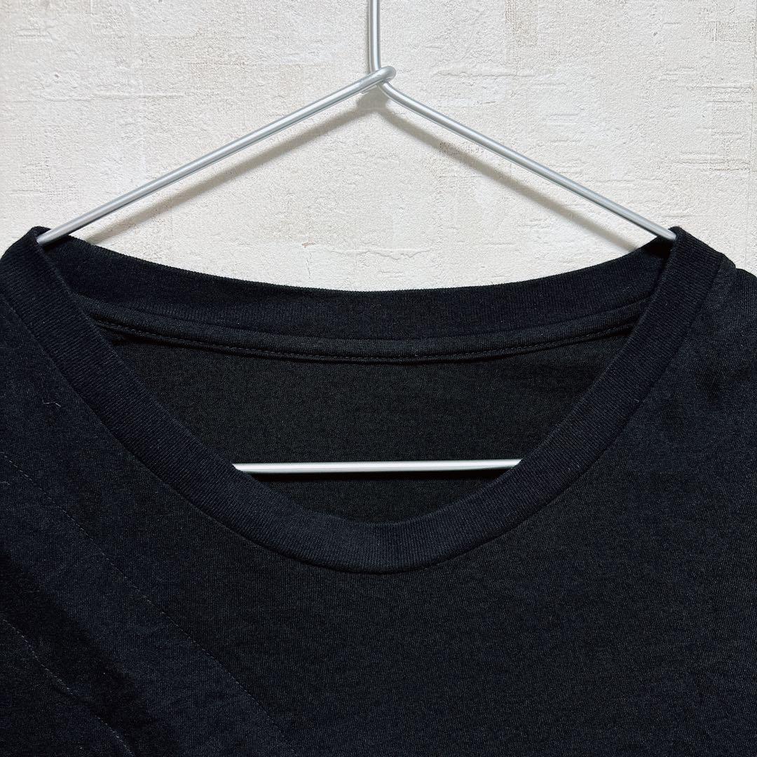 希少 Yohji Yamamoto ストラップデザインTシャツ 日本製 モード