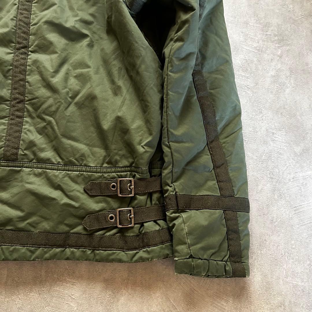 ジャケット・アウター diesel grunge fur military jacket khaki