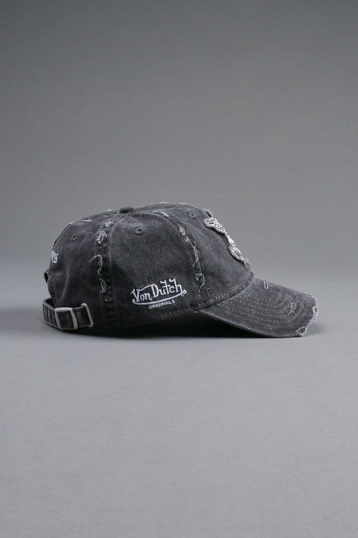 Von Dutch × darcsport コラボ　グレー ダメージキャップ