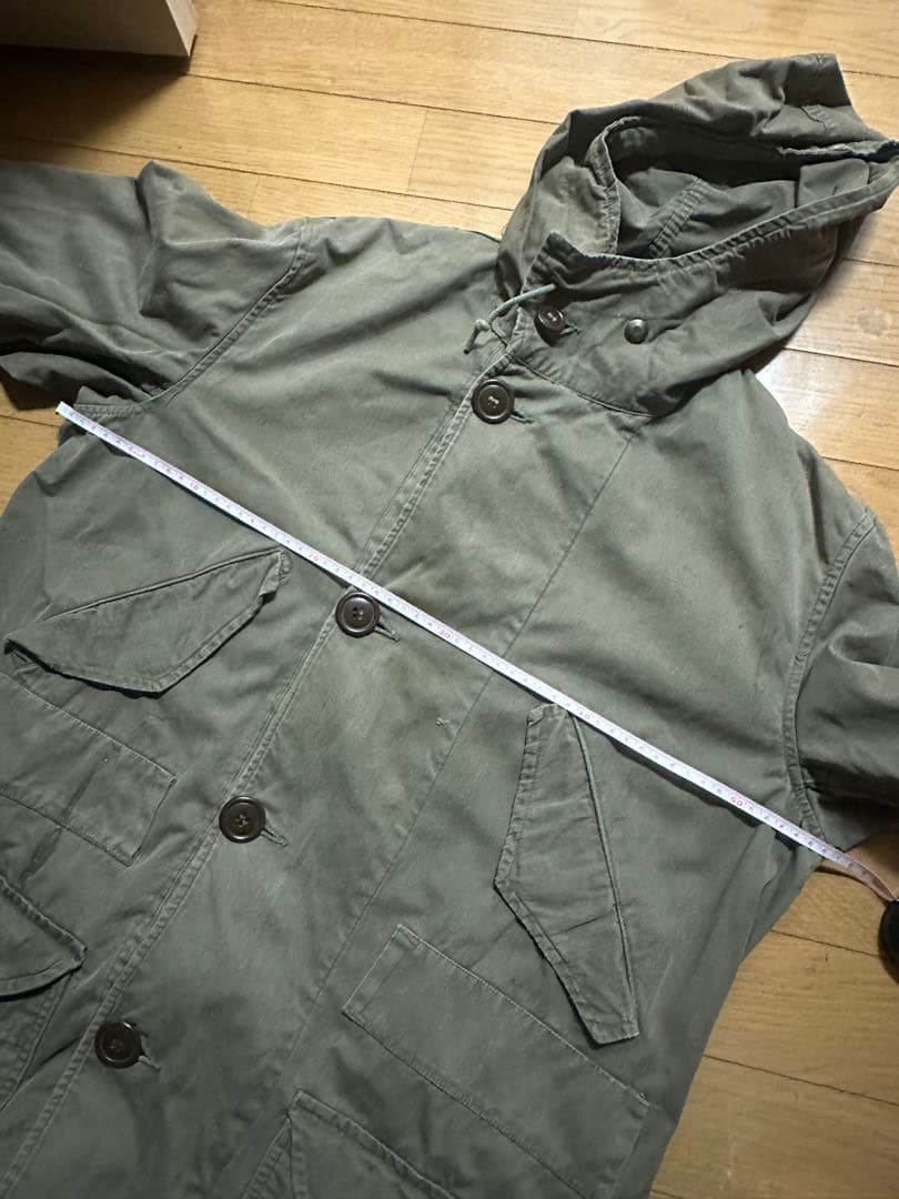 実物40s US Army M-47 フィールドコート　モッズコート　アメリカ軍