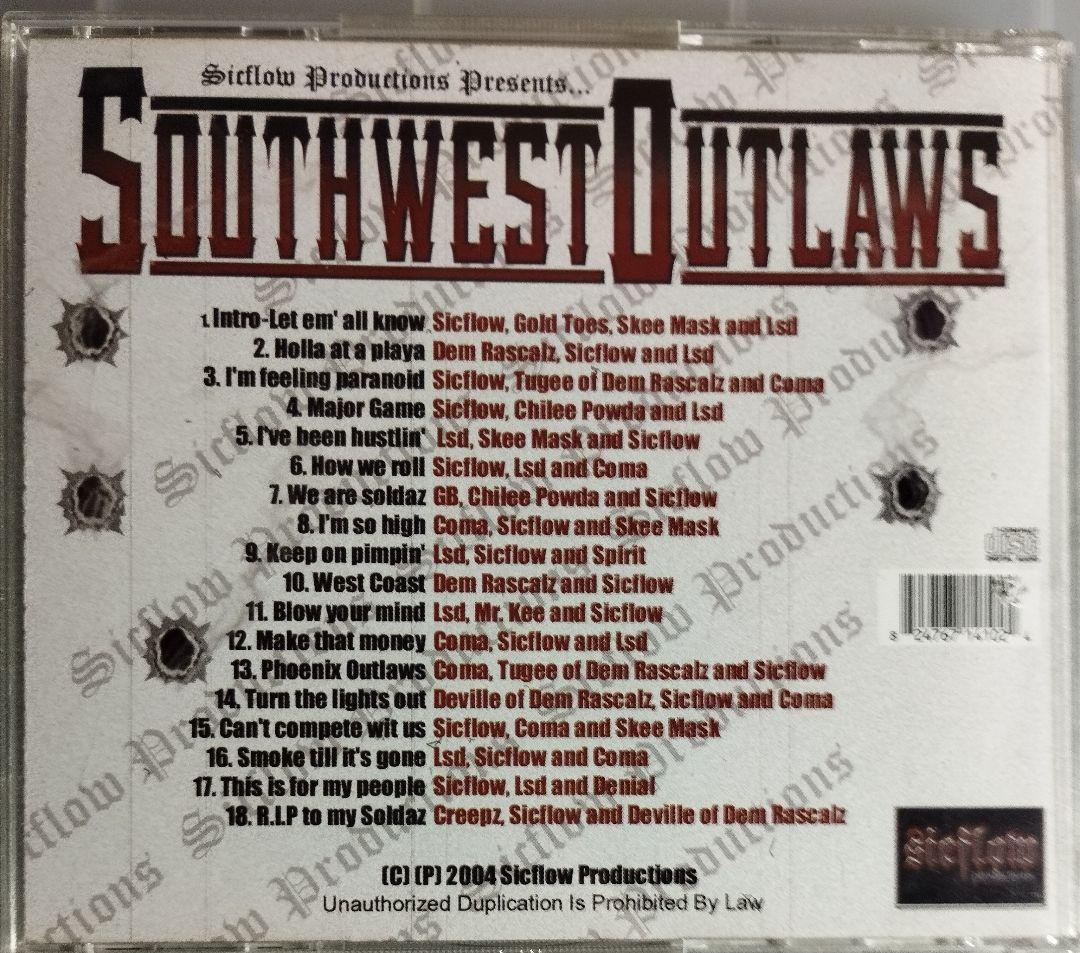 SOUTHWEST OUTLAWS ギャングスタラップ G-RAP