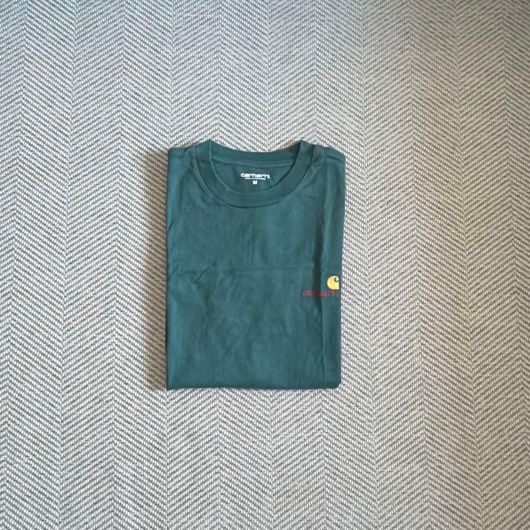 Carhartt Tシャツ2枚セット　Green & White (美品)