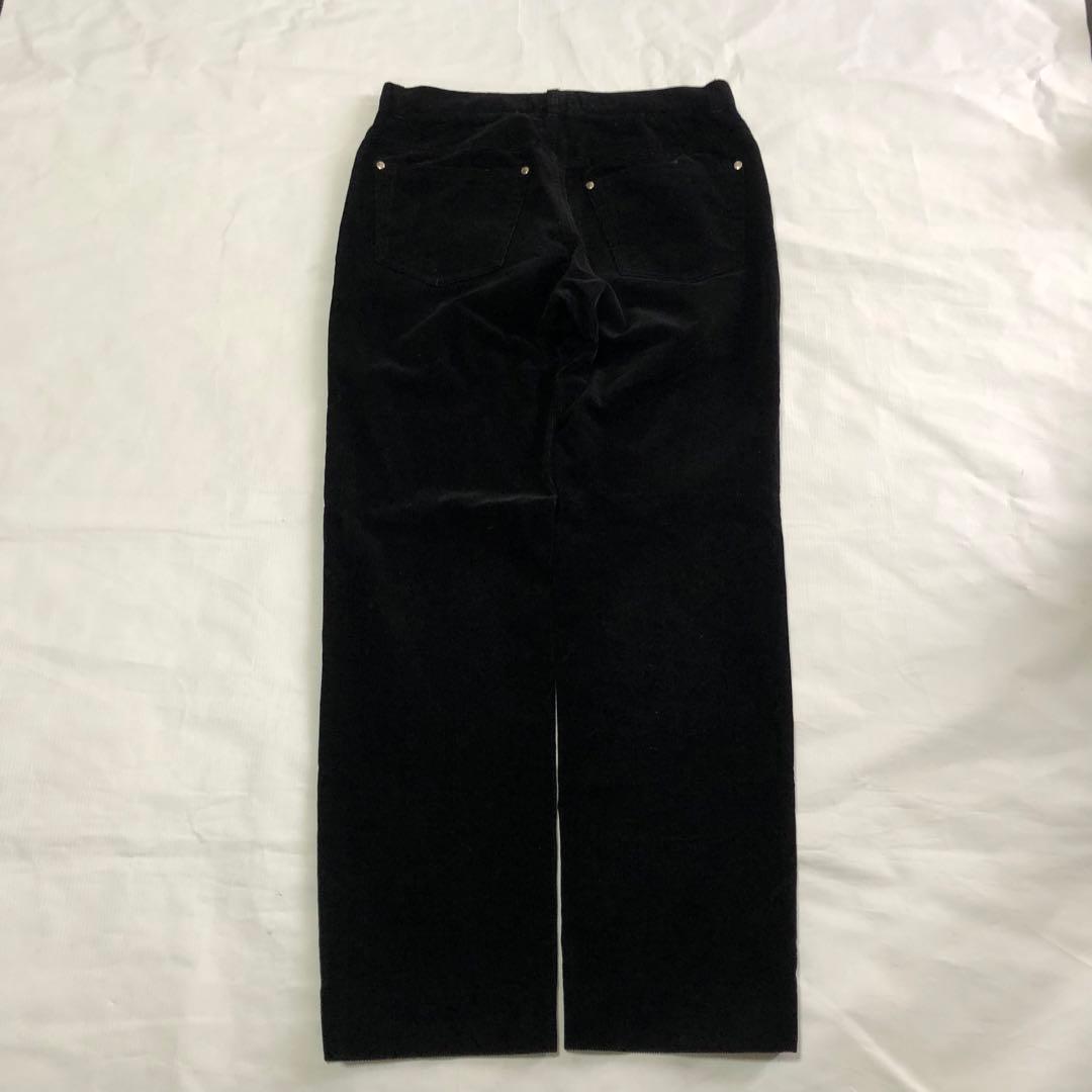 90s JIL SANDER 本人期 コーデュロイ パンツ ブラック