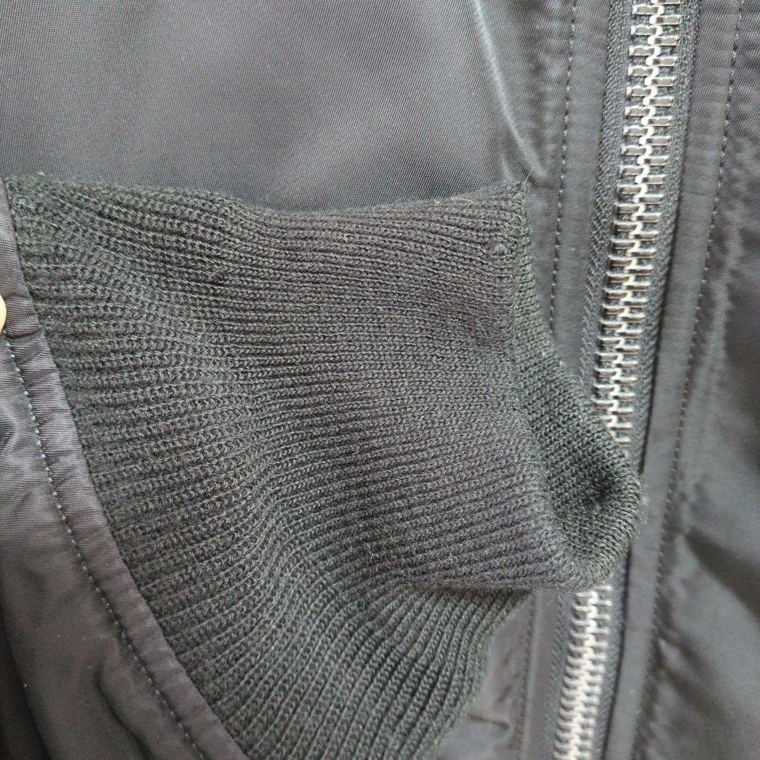 希少 短丈 ALPHA MA1 TIGHT BACK EMBROIDERY
