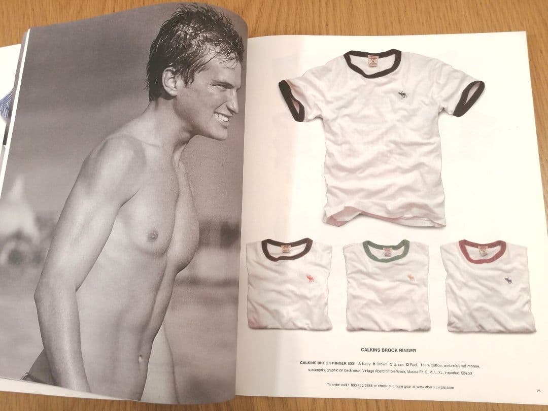 レア】ブルースウェーバーアバクロ AbercrombieandFitchカタログ