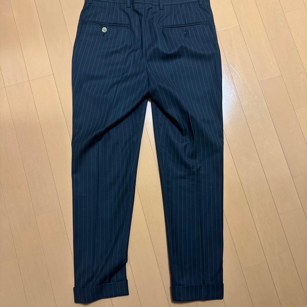 widerange セットアップ　ストライプダブルスーツ　ストライプ ジャケット