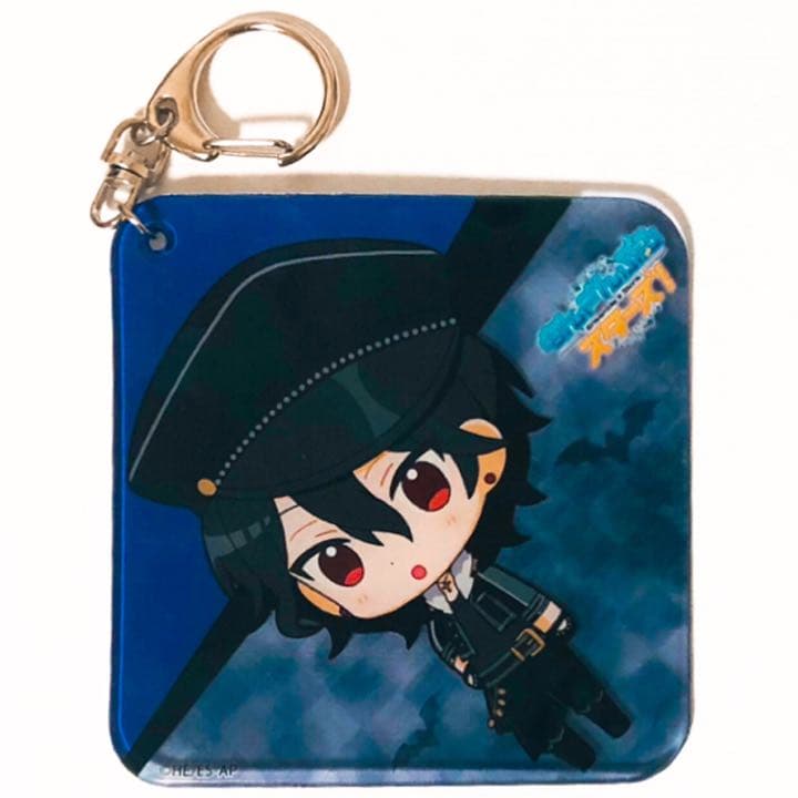 新品★あんスタ【UNDEAD】カラオケの鉄人★ふにふにコースター型ストラップ