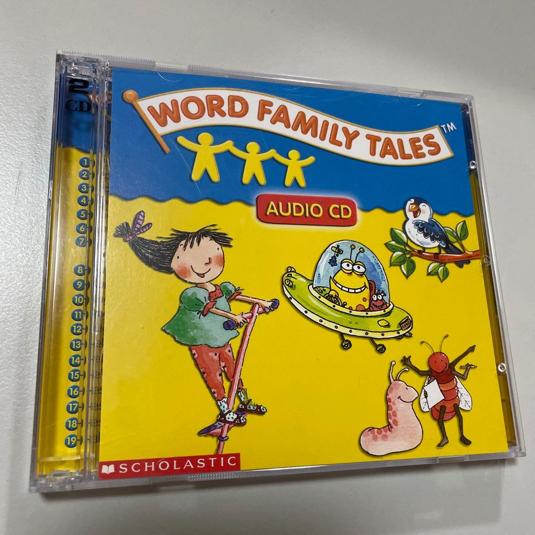 Word Family Tales ワードファミリー CD Scholastic