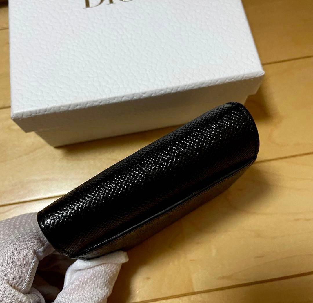 Dior ブラック 二つ折り財布