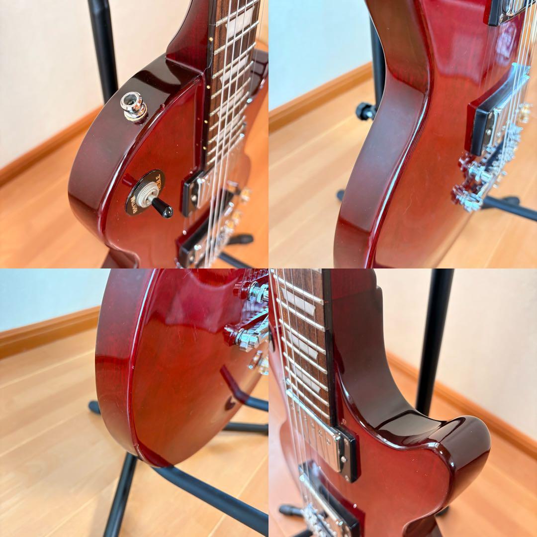 Epiphone レスポール スタジオ 赤　エレキギター