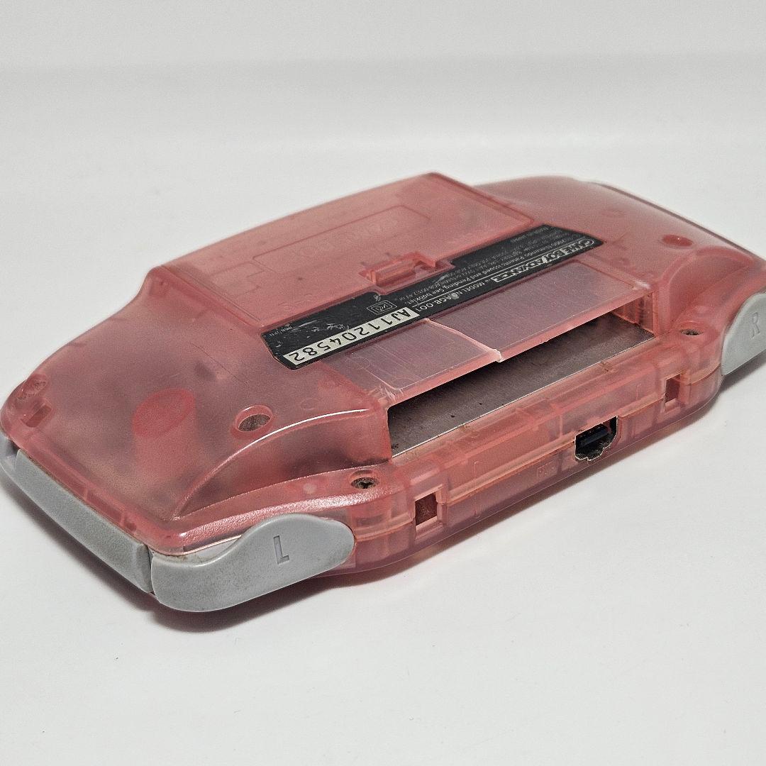 動作品 ゲームボーイアドバンス 本体 ミルキーピンク（AGB-001）