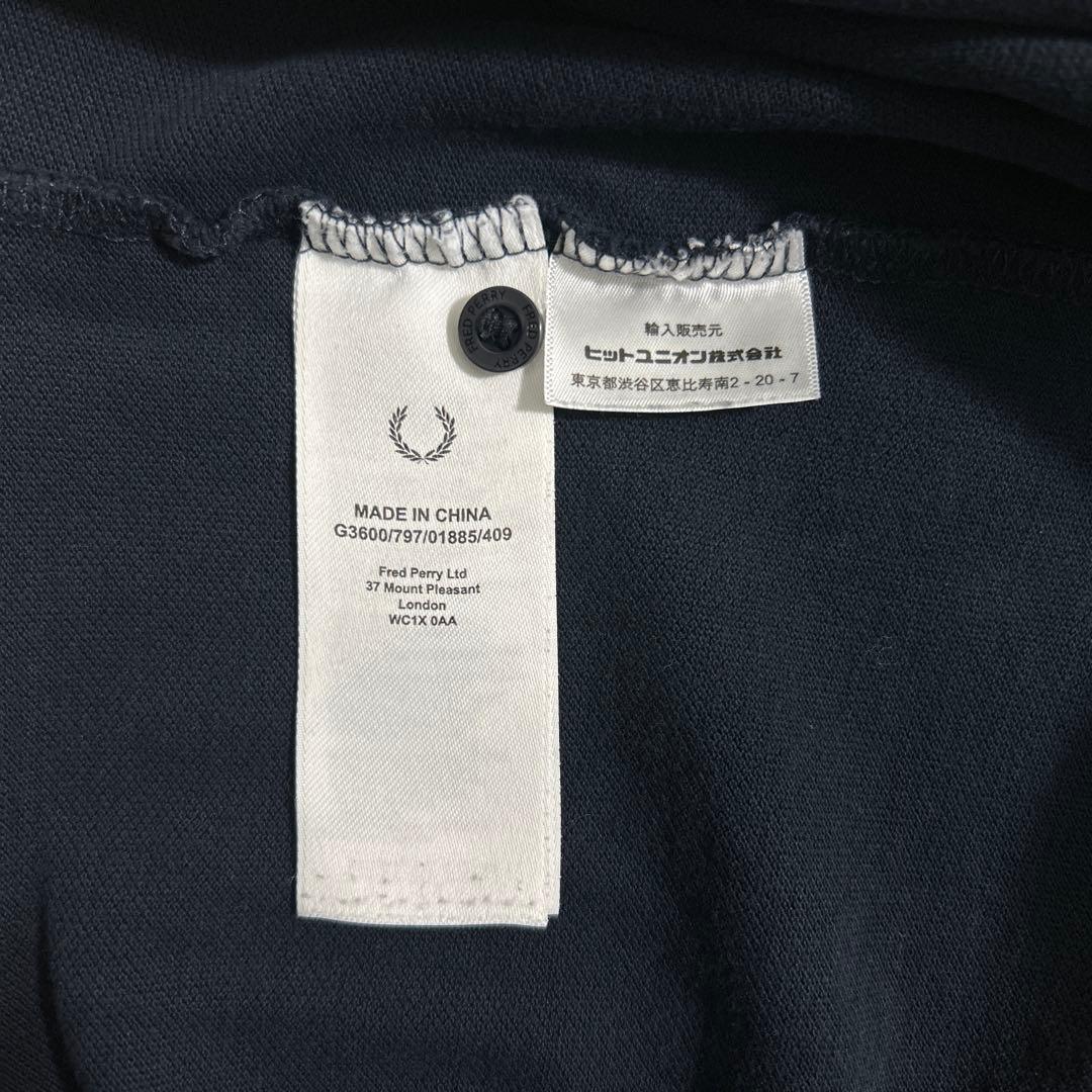 FRED PERRY ポロシャツ G3600 ネイビー サイズ38