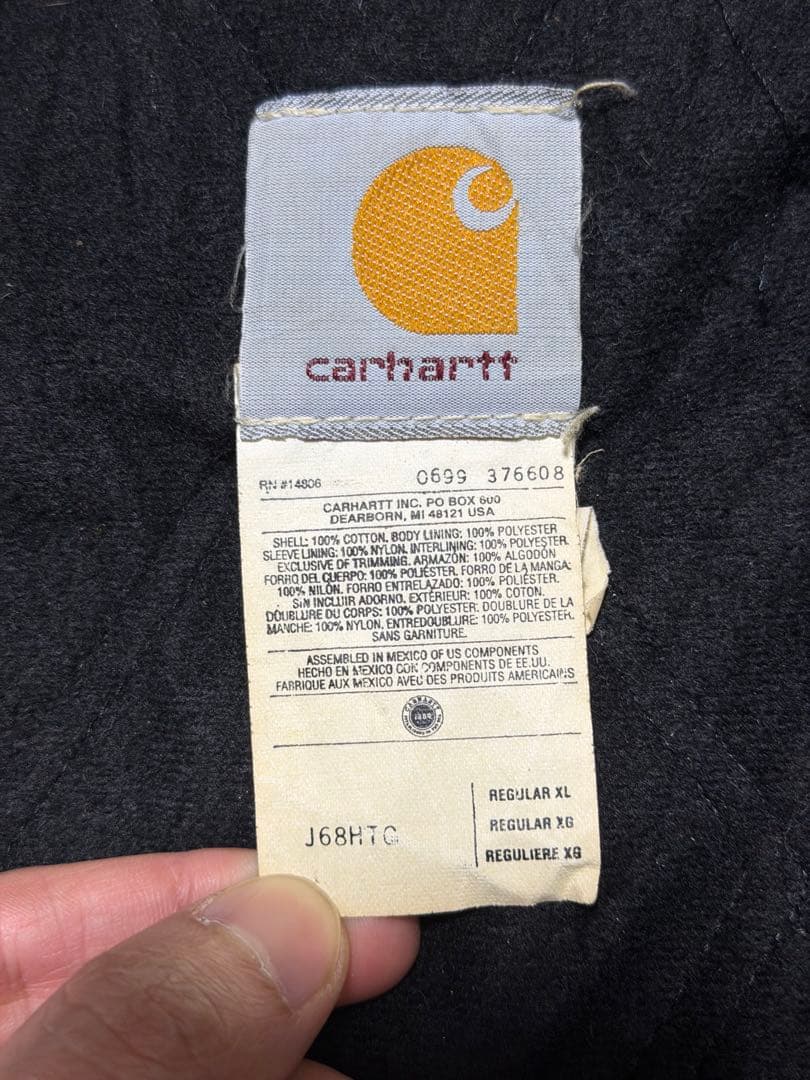 S*️様 ‼️希少 90s Carhartt アクティブ ジャケット J68 H