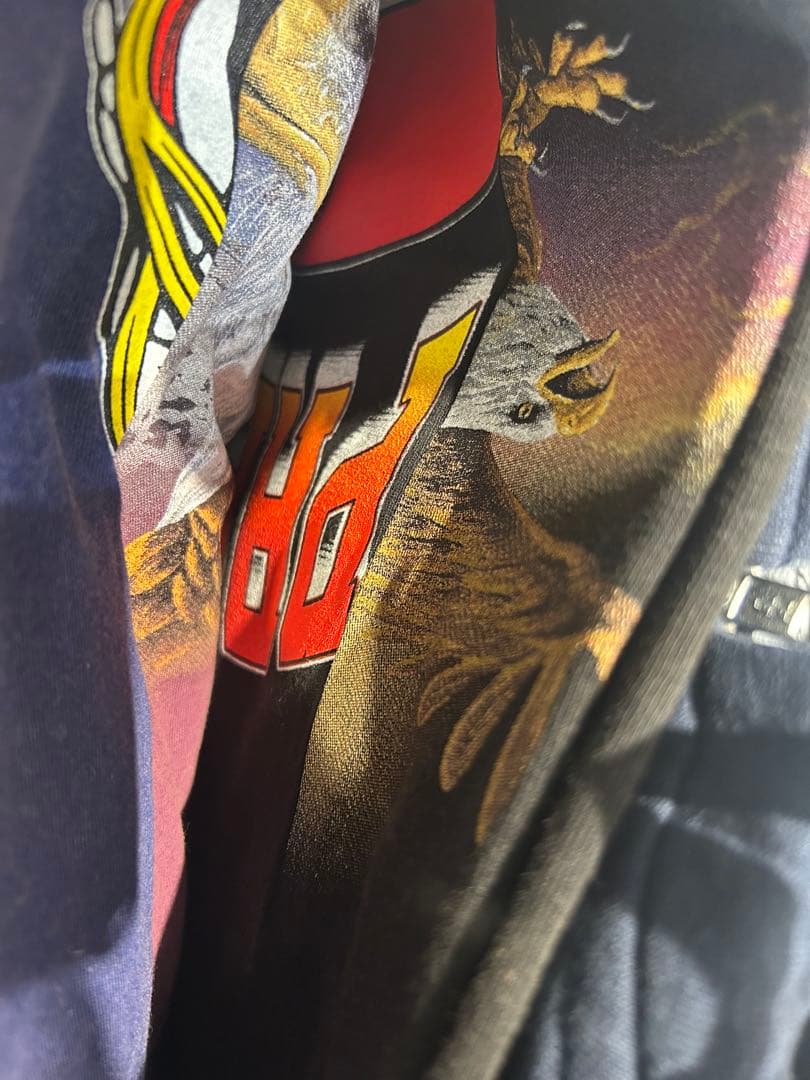 M Supreme MM6 Split S/S Top ブラック Tシャツ