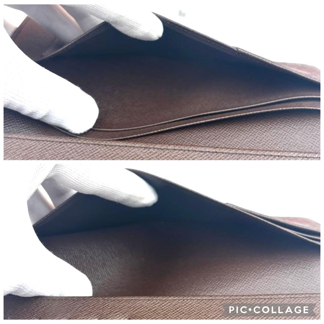 【未使用級】 ルイヴィトン ダミエ ポルトフォイユ ブラザ 長財布
