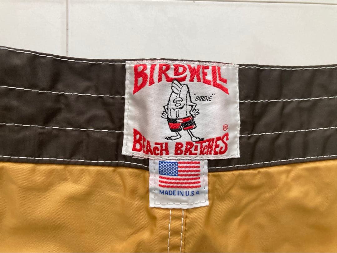 Birdwell ベージュ ショートパンツ アメリカ製　バードウェル
