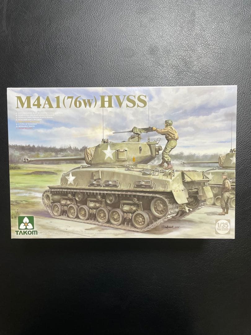 【モデルアート12月号掲載中】TAKOM M4A1HVSS 1/35 シャーマン