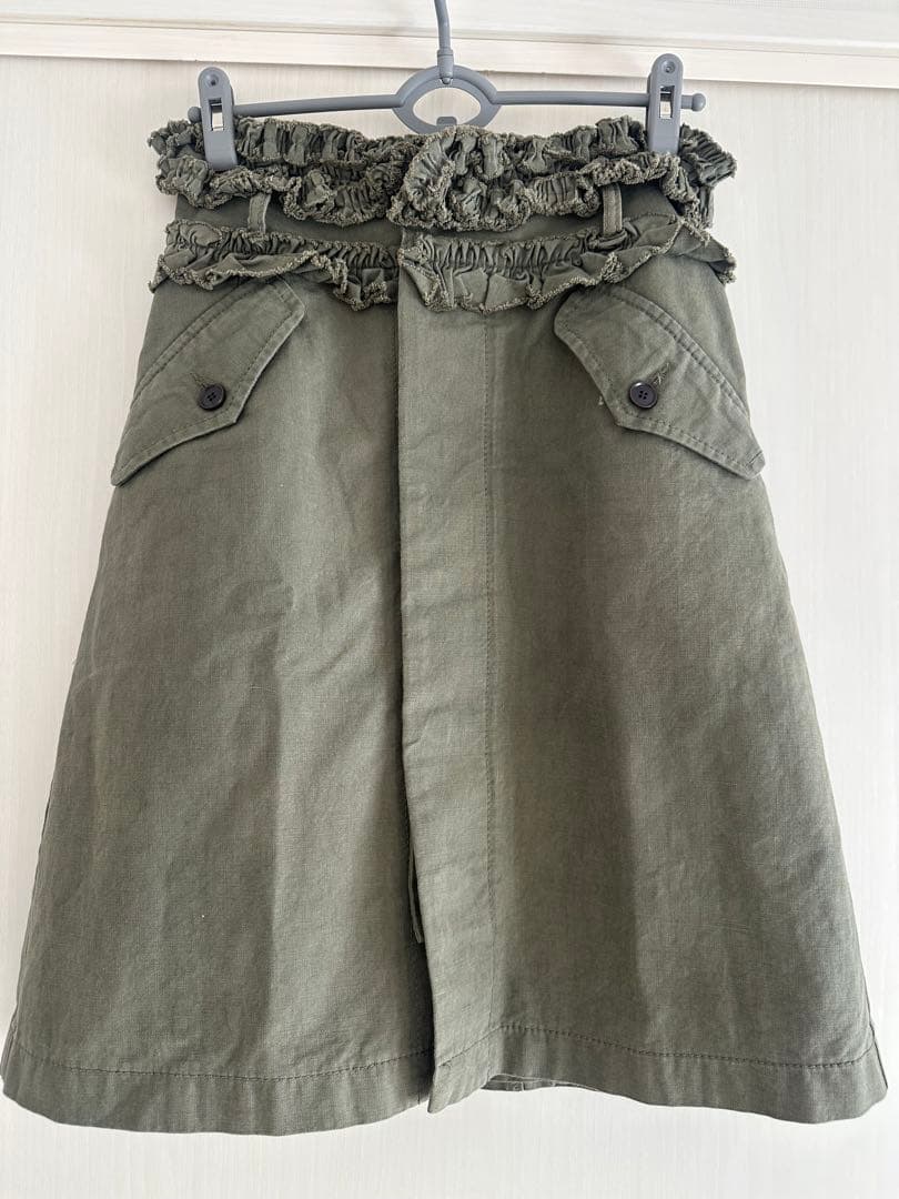 AD2007 tricot COMME des GARCONS フリルスカート