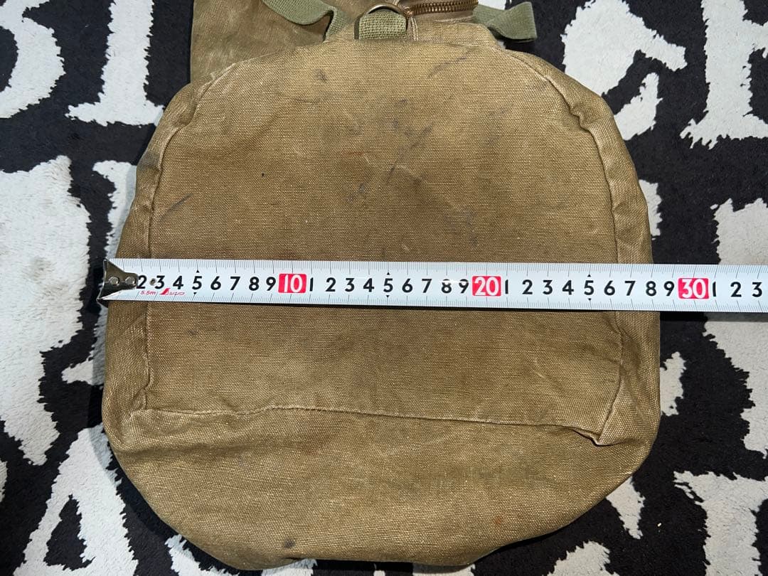 【PATWINジップ】40's-50'sビンテージバッグ Made in USA
