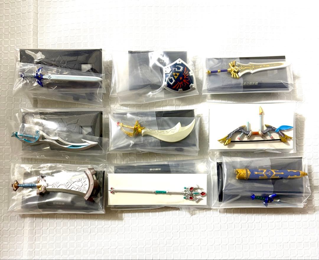 ゼルダの伝説 ウェポンコレクション 武器 盾 9種 全種 コンプリート コンプ③