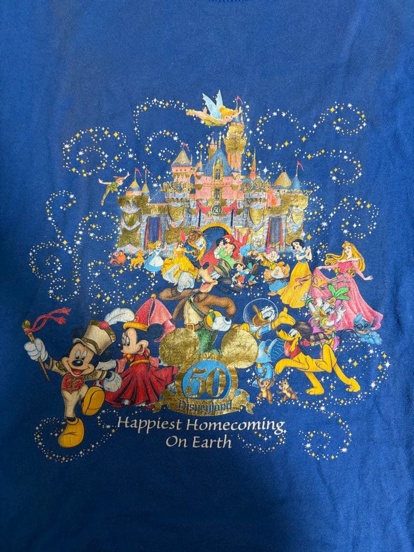 ディズニー50周年 Tシャツ Lサイズ 古着 ヴィンテージ USA Disney