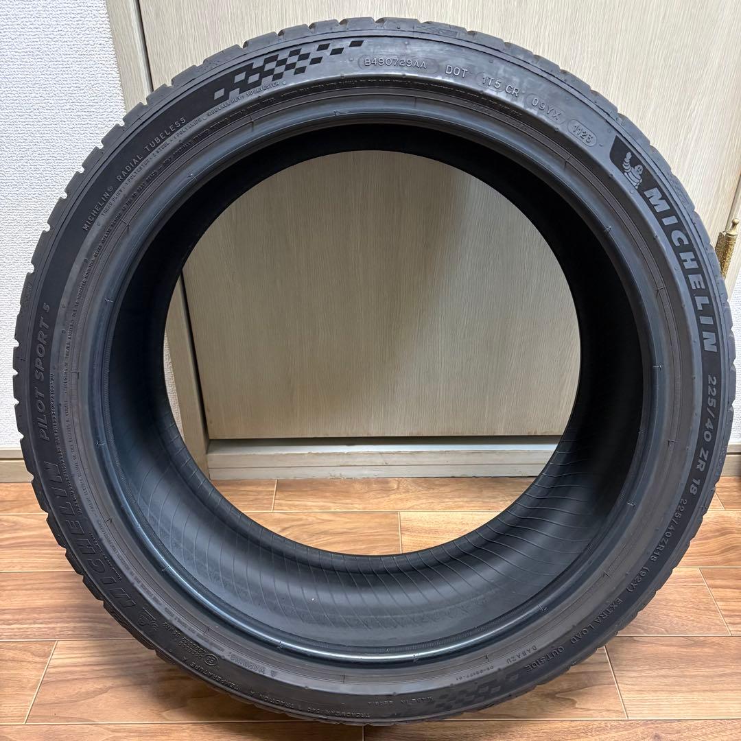 ◯ミシュラン Pilot Sport 5 225/40/18 溝あり2本セット◯