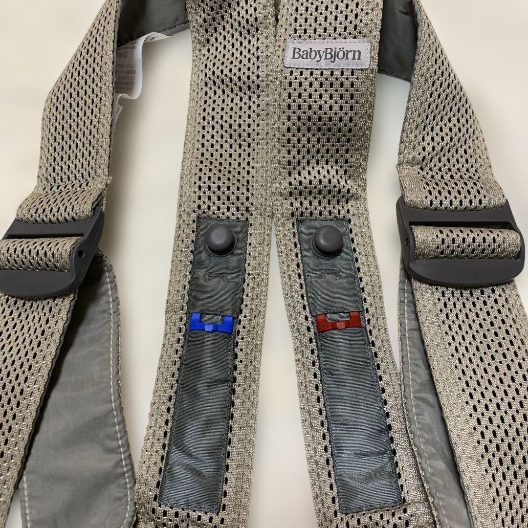 ベビービョルン　ベビーキャリア mini air グレーベージュ　赤ちゃん