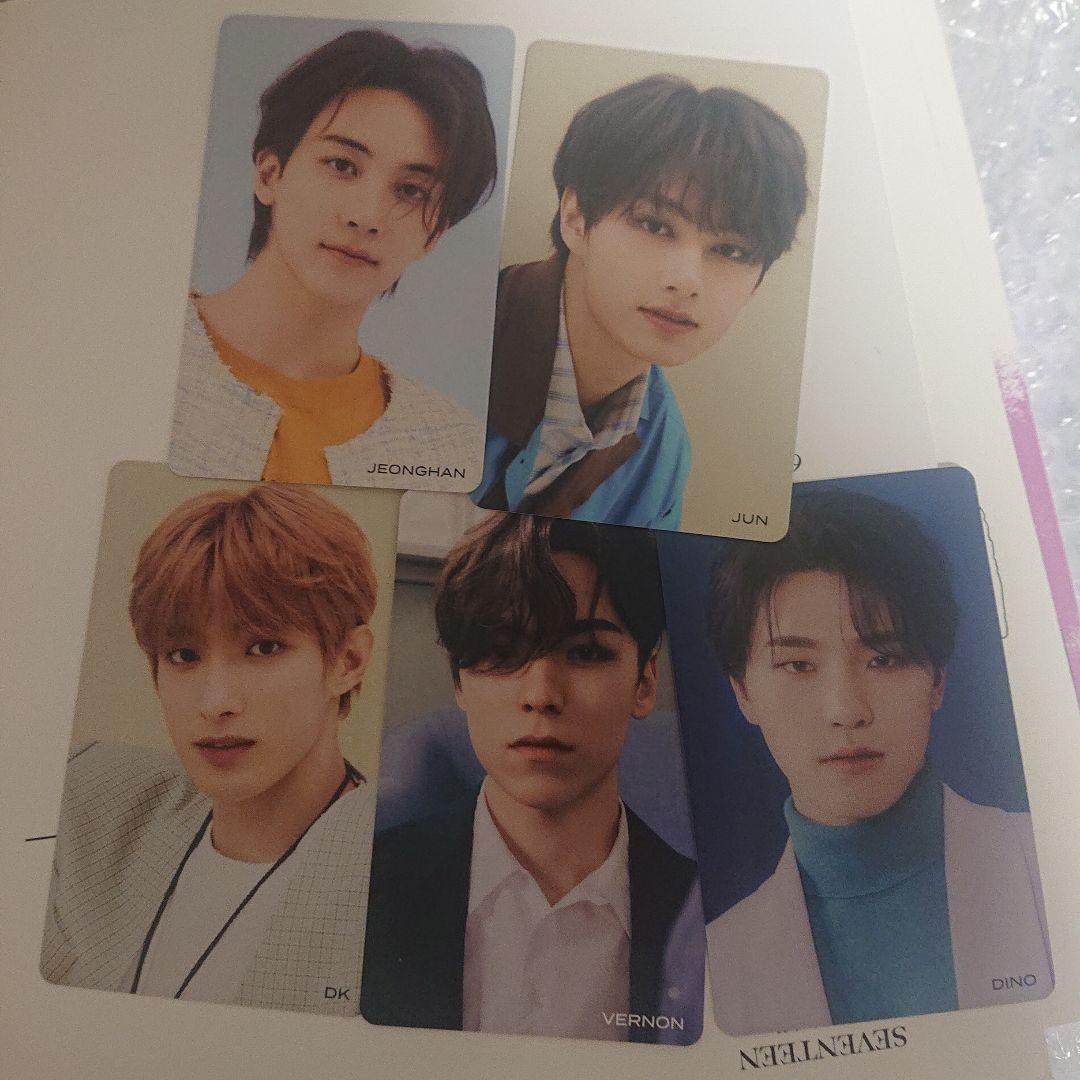 SEVENTEEN　セブチ　ひとりじゃない　cd トレカ