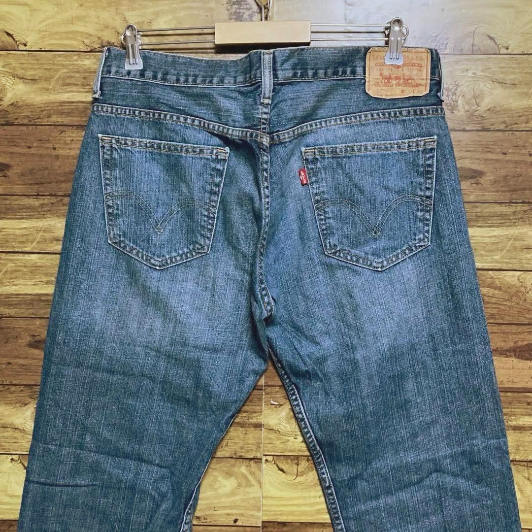 リーバイス569 Levis W33ブルーデニム ルーズストレート　古着