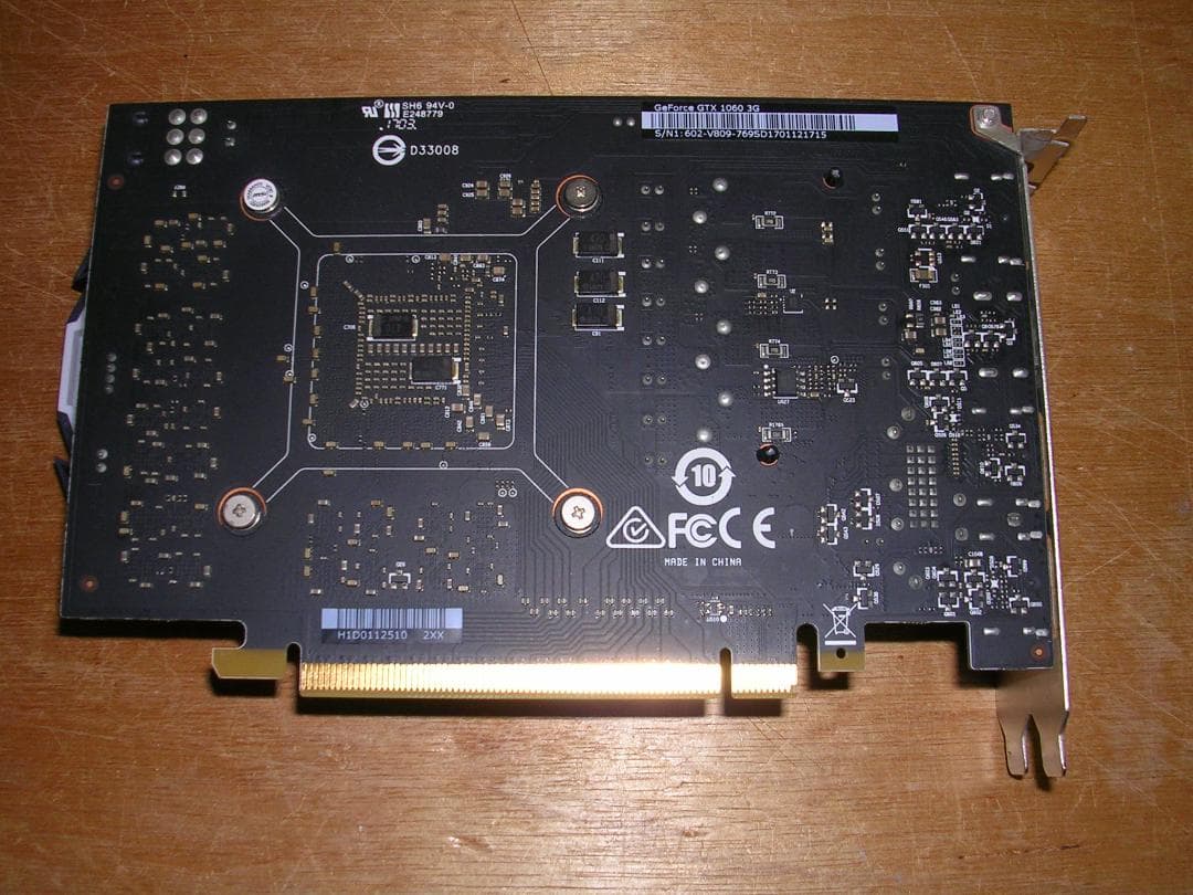 【動作確認済】MSI GeForce GTX 1060 3G 美品