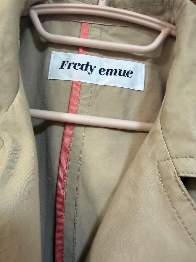 完売26ss fredy emue ミドル丈 オーバー トレンチコート