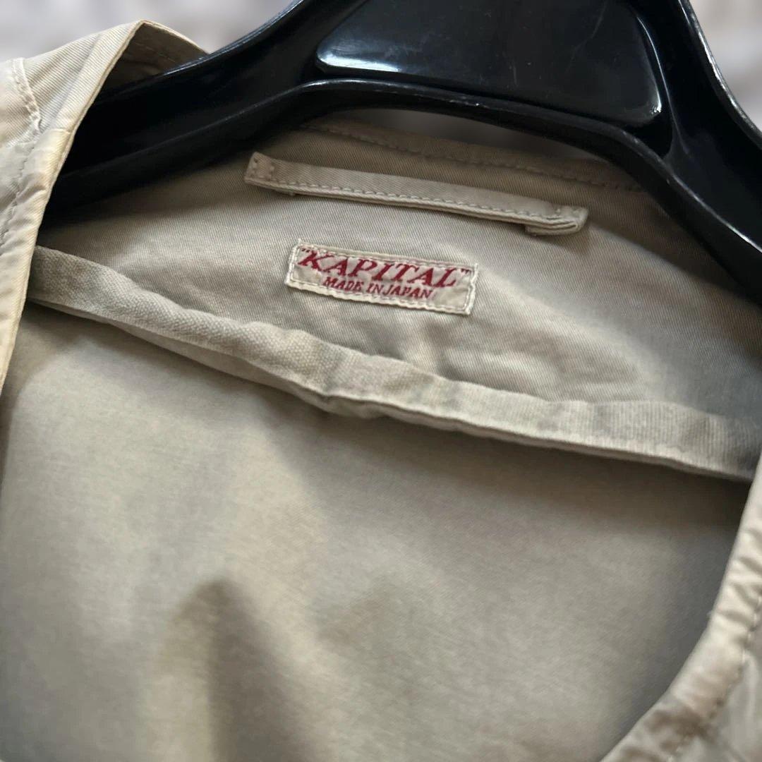 KAPITAL オーバーコート　ロングシャツ