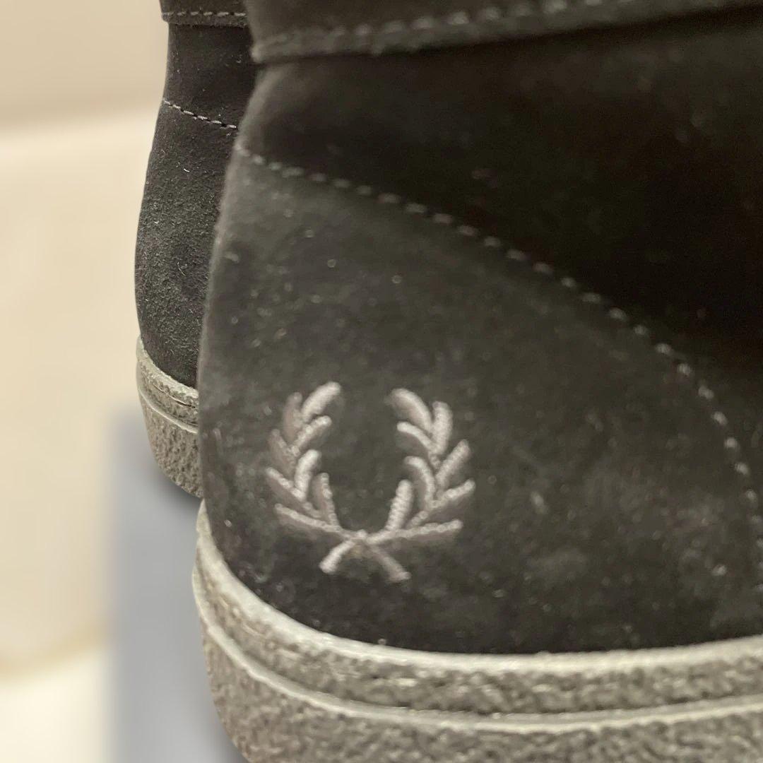 FRED PERRY スエードモカシン 黒