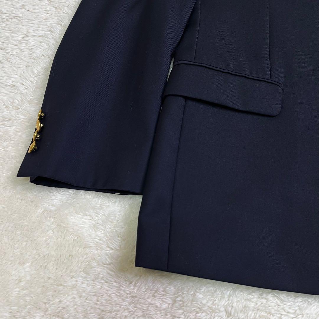 LAUREN RALPH LAUREN金ボタン紺ブレザー38S(L相当)