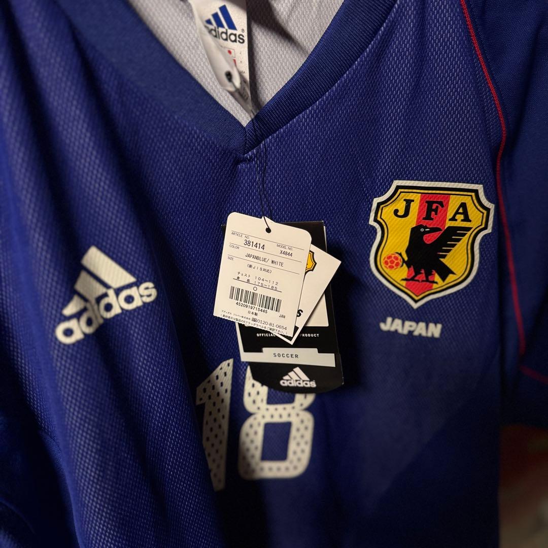 2002年 サッカー日本代表 日韓戦 小野伸二 18 レプリカユニフォーム