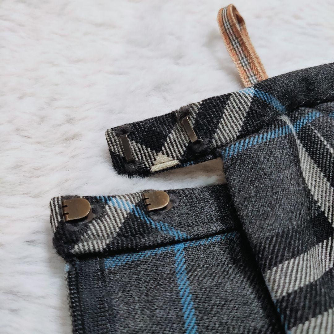 【美品】バーバリー ノバチェック ロング スカート プリーツ ウール 38