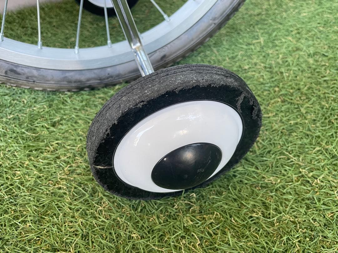ウェルビー 18インチ 子供用自転車 美品　グレー