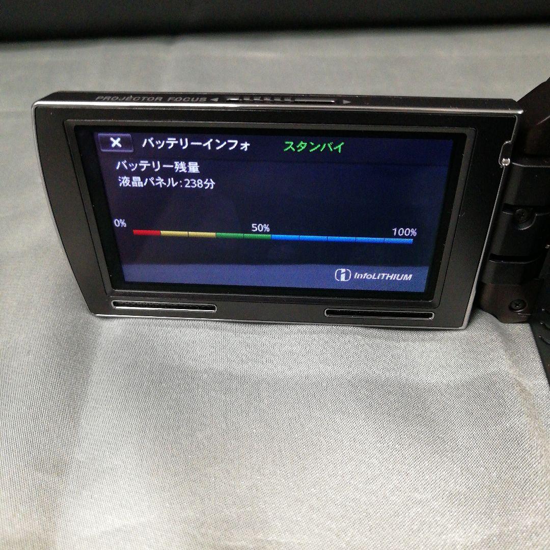 NO.198 SONY ビデオカメラ HDR-PJ40V アクセサリー付き