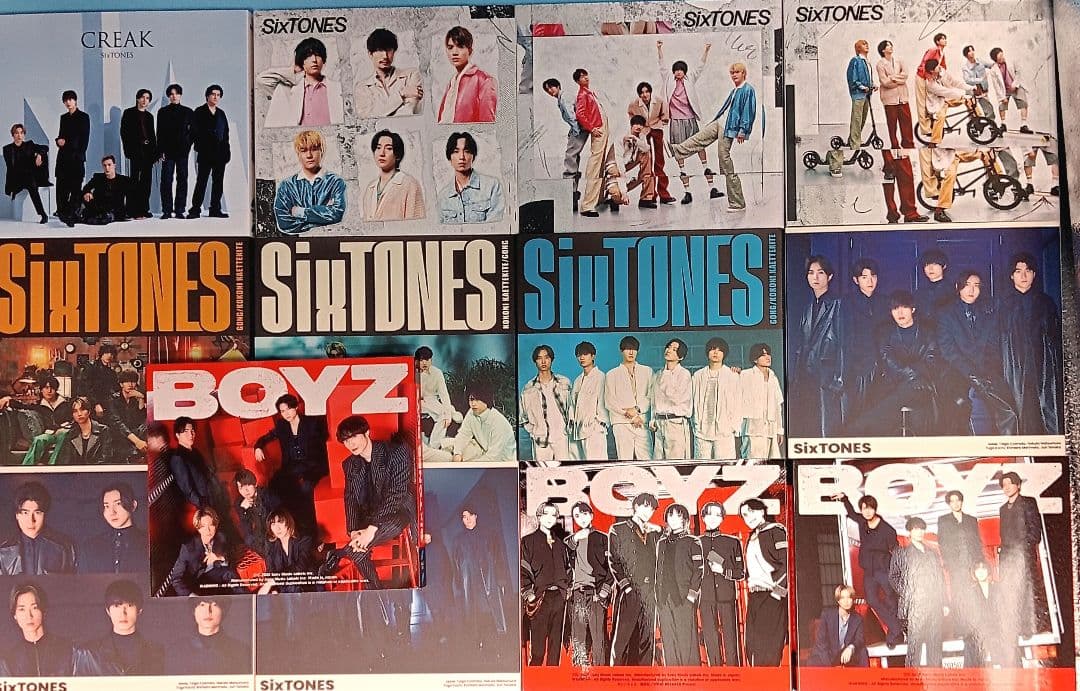 ライブBD付 SixTONES CD　全アルバム　全シングル コンプ 63点