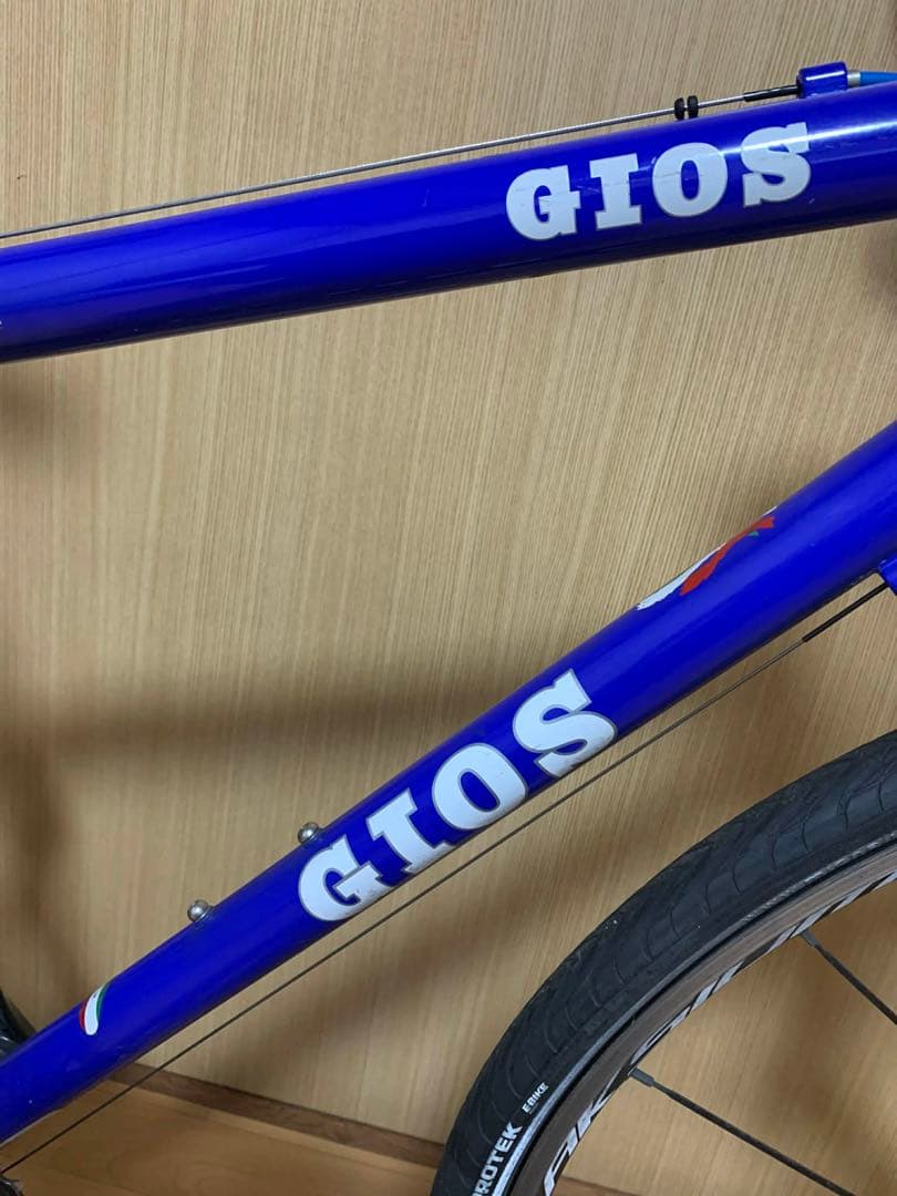 GIOS MISTRAL クロスバイク 青 SHIMANO2x10s