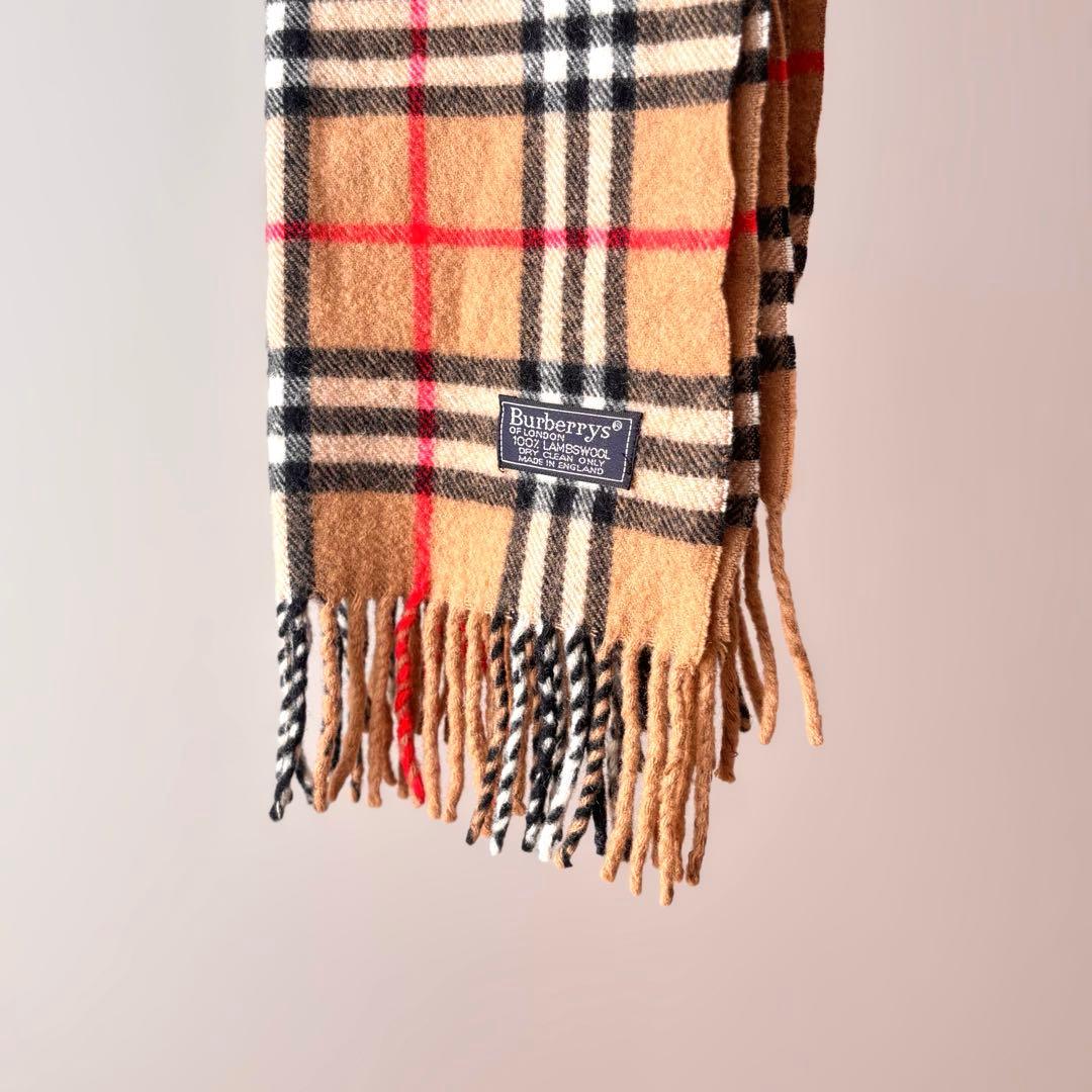 【✨美品✨】⚫︎Burberry⚫︎マフラー⚫︎ チェック柄 ⚫︎カシミヤ⚫︎