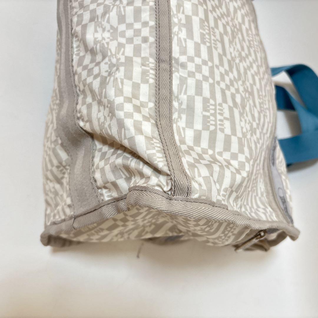 【Le Sportsac】極美品 2way コラボ ラビット白 ボストンバッグ
