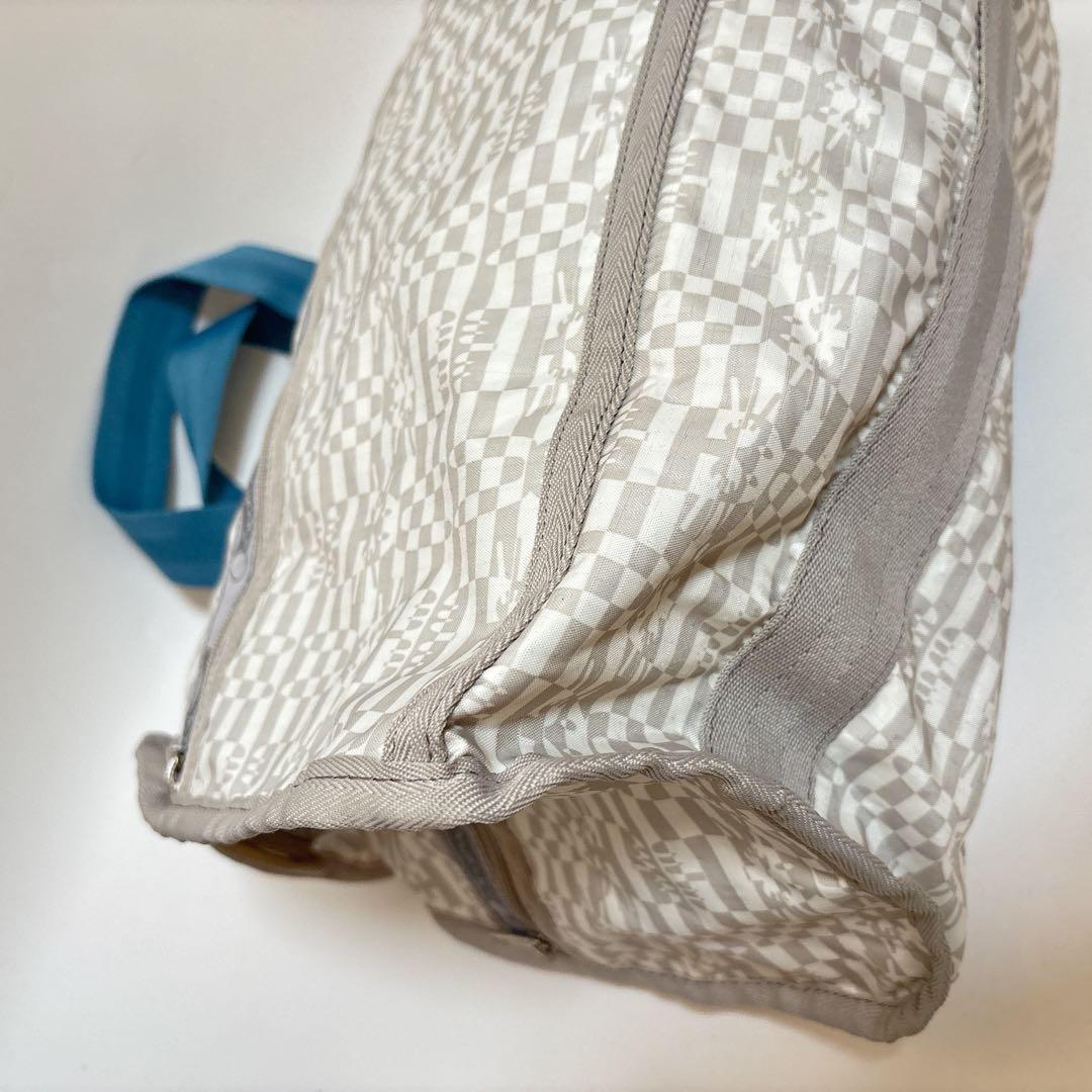 【Le Sportsac】極美品 2way コラボ ラビット白 ボストンバッグ